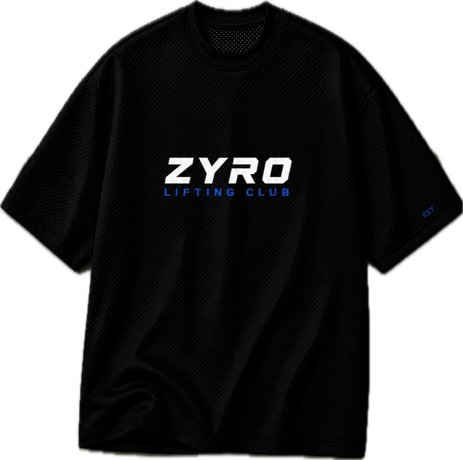 ZYRO Lifting Club Mesh Tee